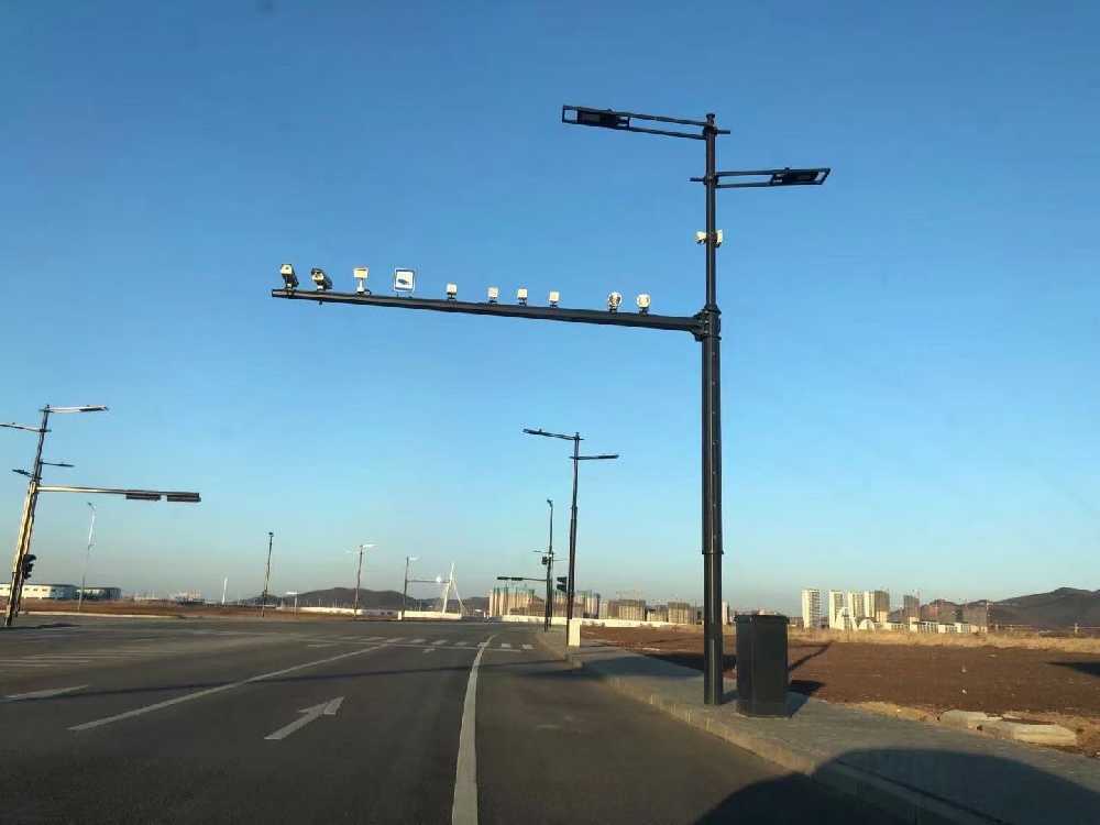 调兵山市黑龙江佳木斯综合路灯杆项目